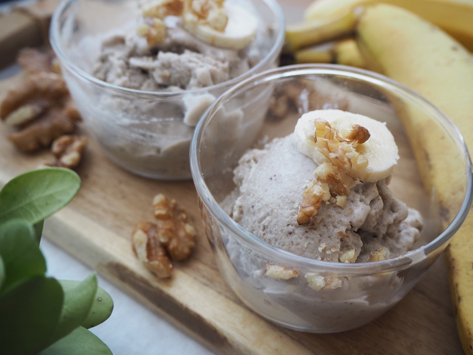 熟したバナナで作る 濃厚アイスクリーム レシピ マイナビ農業
