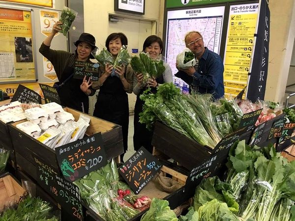 川崎の農業がアツい！「武蔵小杉駅マルシェ」で広がる川崎野菜の輪