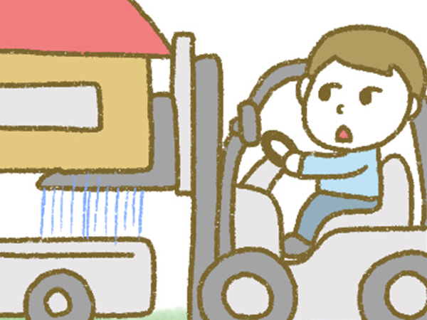 漫画「宮崎に移住した農家の嫁日記」【第53話】自前のフォークリフト