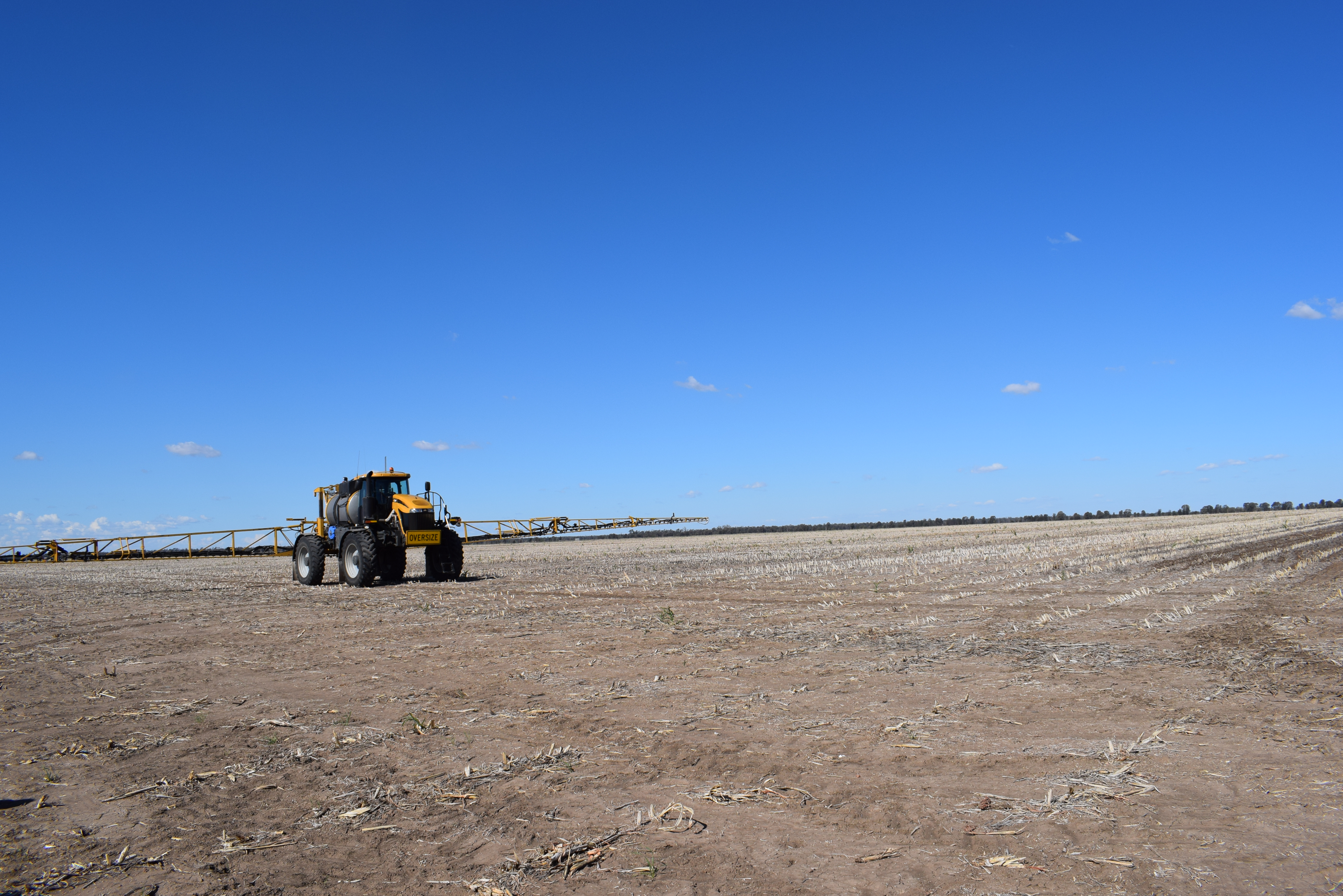 Massive farm machinery rarely seen in Japan – this one is for spraying pesticide