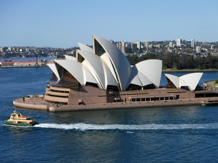 The Opera House in Sydney