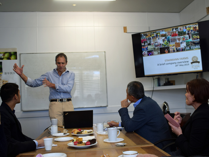 Meetings with local companies during the tour – many Australian companies have a morning and afternoon teatime at about 10am and 3pm
