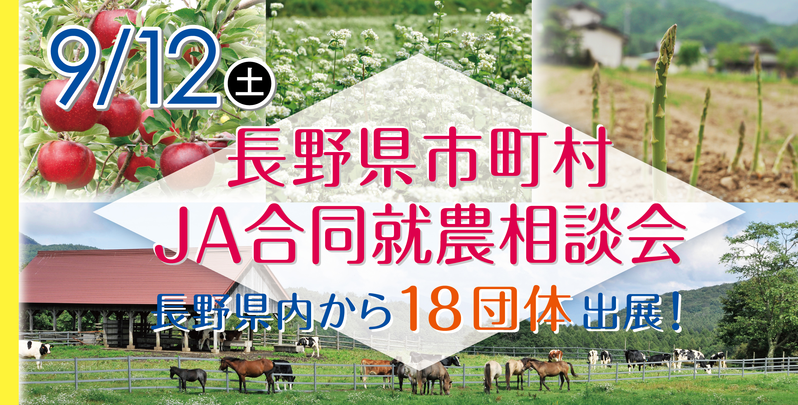 長野県市町村・JA合同就農相談会