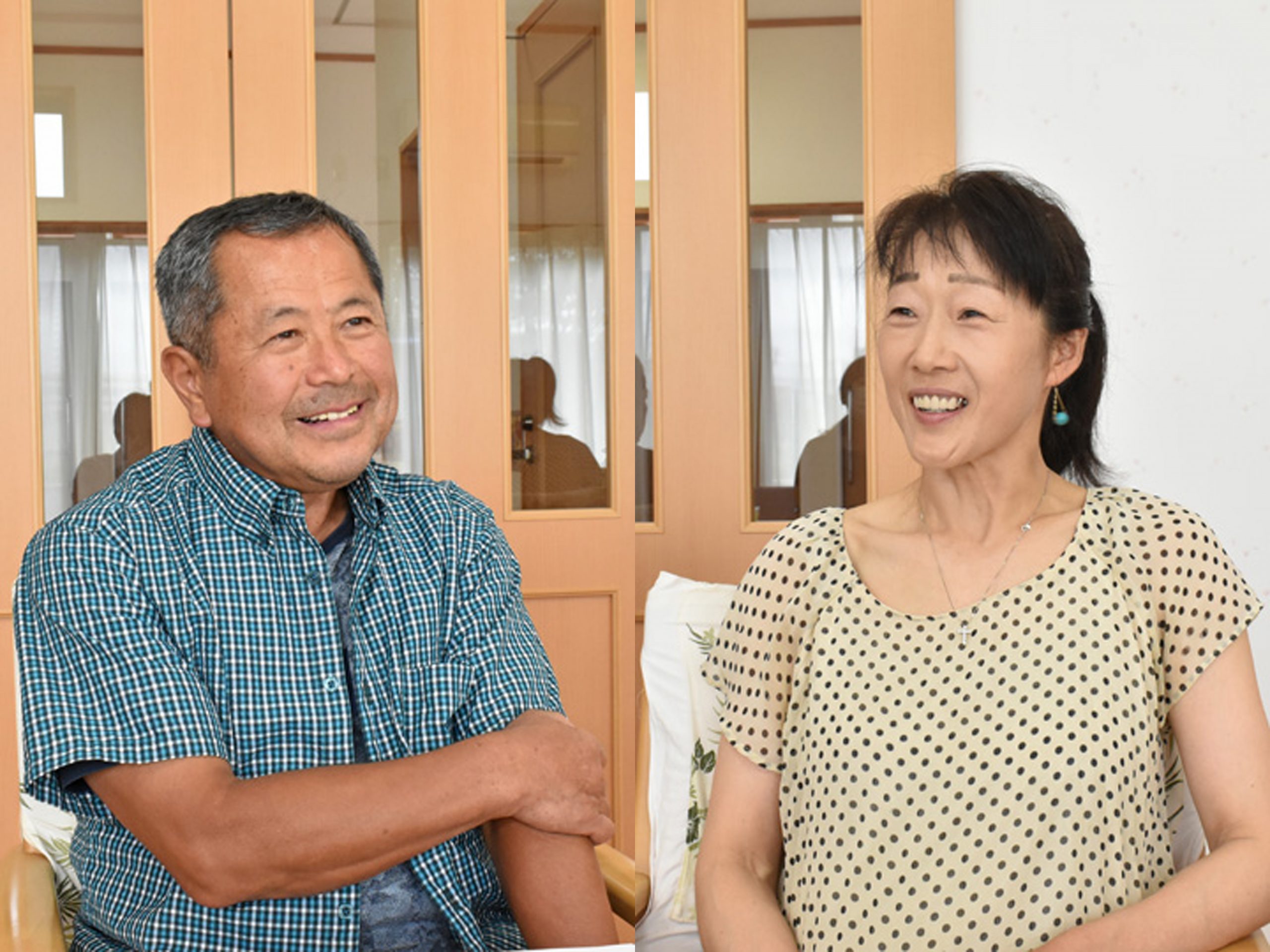 特定非営利活動法人JInの設立者である（左）川村さん　（右）現代表の清水さん