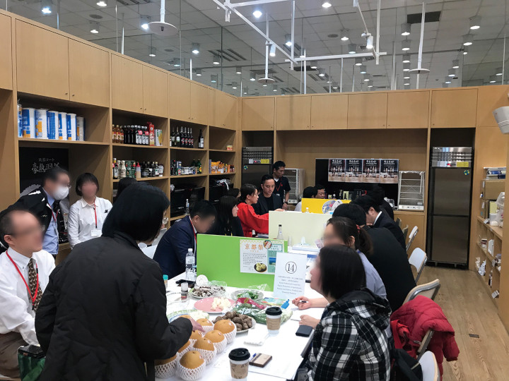 Japanese Foods “Premium” Trade Fair商談会の様子