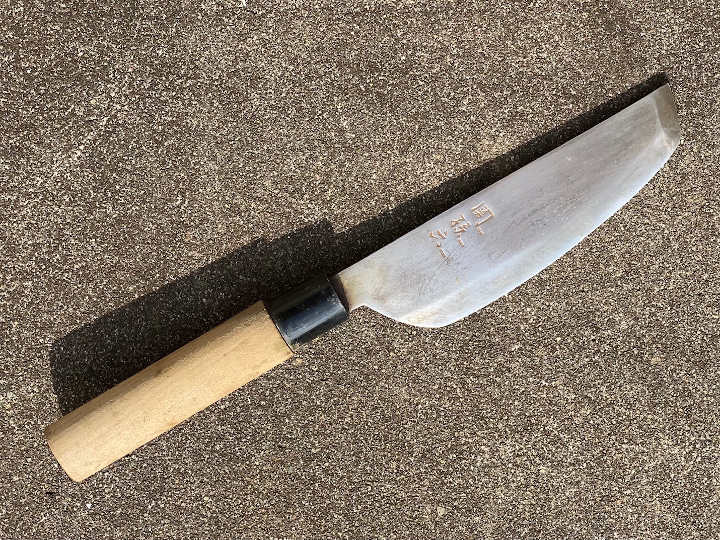 野菜収穫包丁先細タイプ