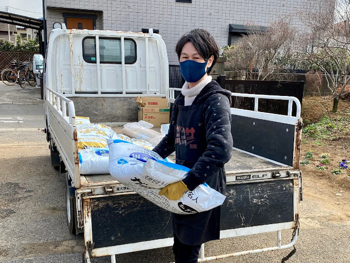 種屋の配達
