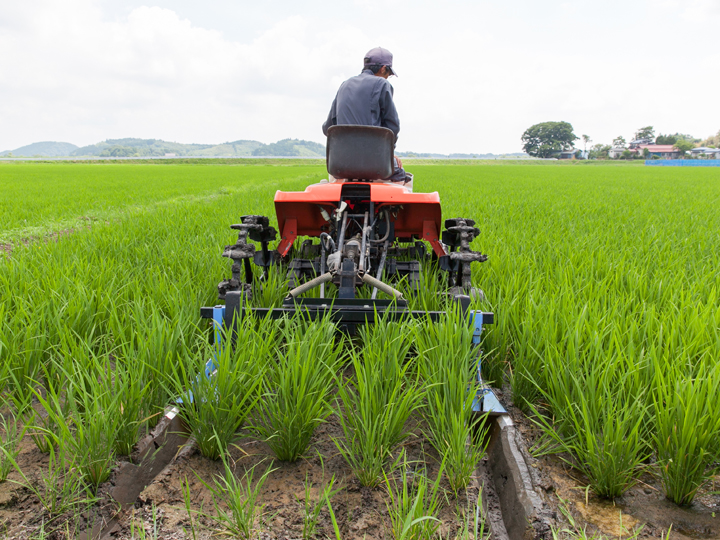 田植機の再利用で、農作業の時短＆省力化を実現！新発想のアイデア