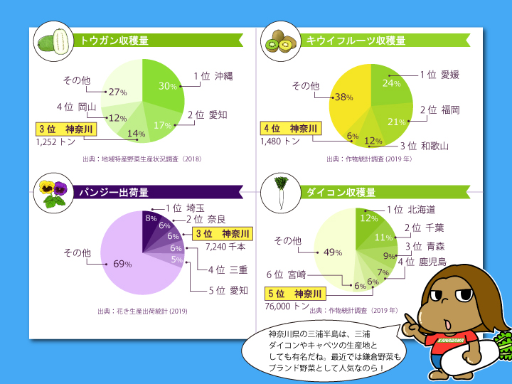 神奈川県農産物グラフ