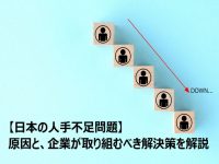 【日本の人手不足問題】原因と企業が取り組むべき解決策を解説【外国人雇用について考える第44回】