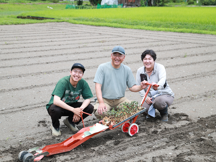 苗の移植作業が2日⇒30分に！効率化を低コストで実現した秘密とは