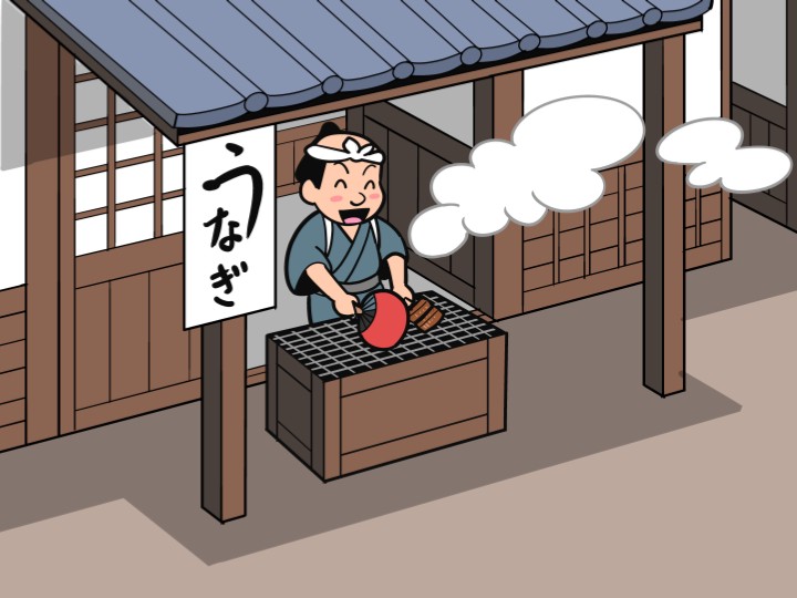 江戸時代のうなぎ屋