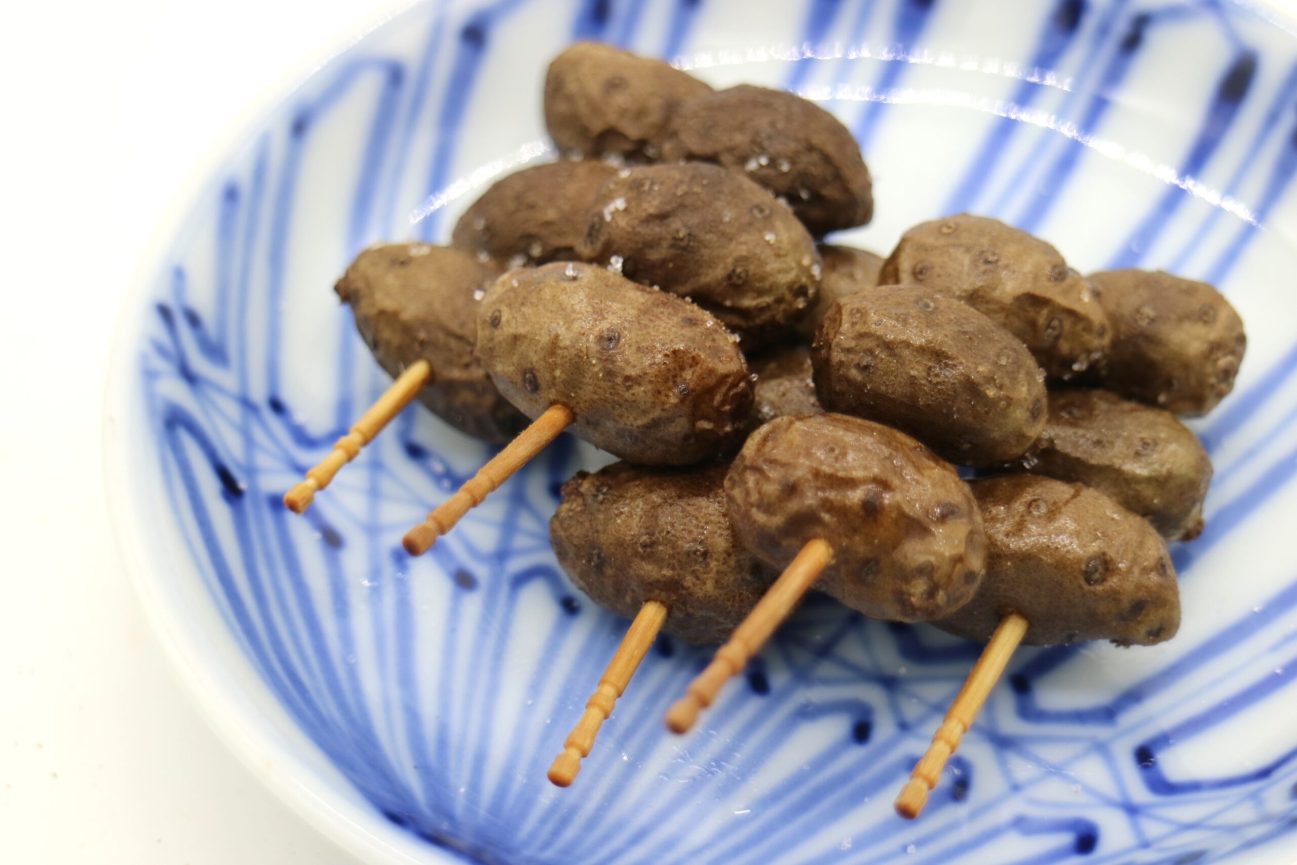 むかご串揚げ