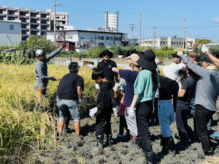 〇プロジェクトで指導する西田さん