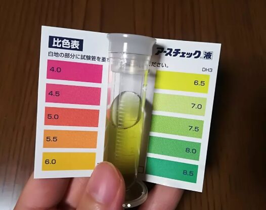 .酸度測定の結果