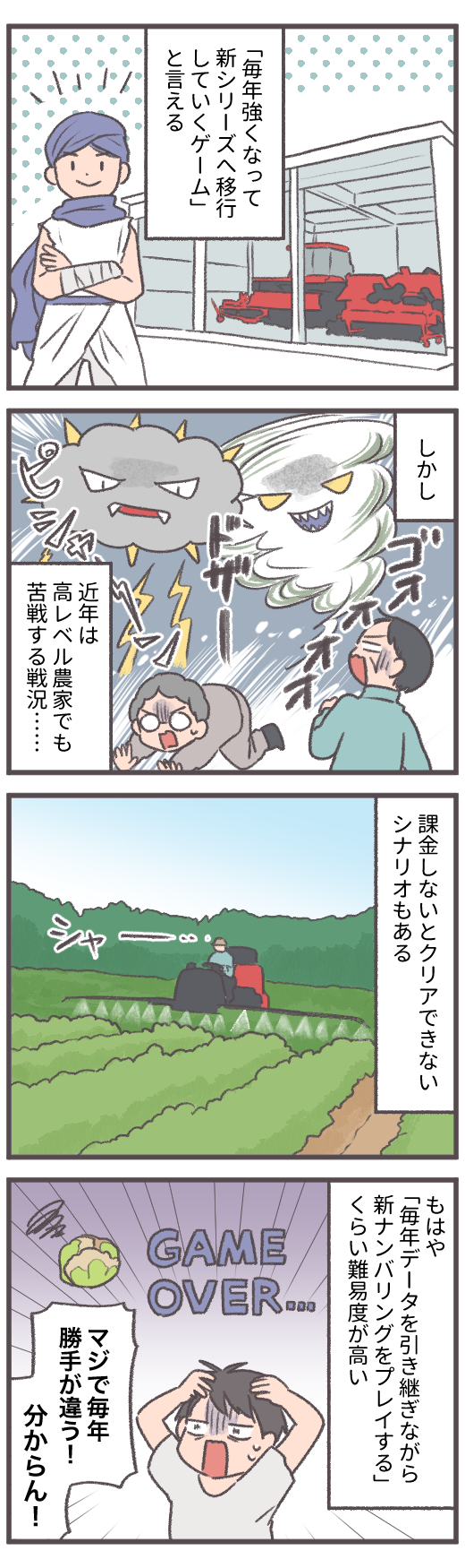 かけだし農家,一年生2